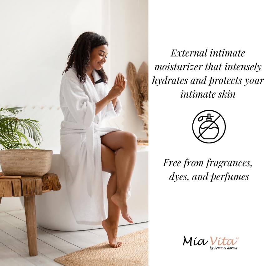 Mia Vita ingredients emphasize pharmaceutical-grade, hormone-free formula.