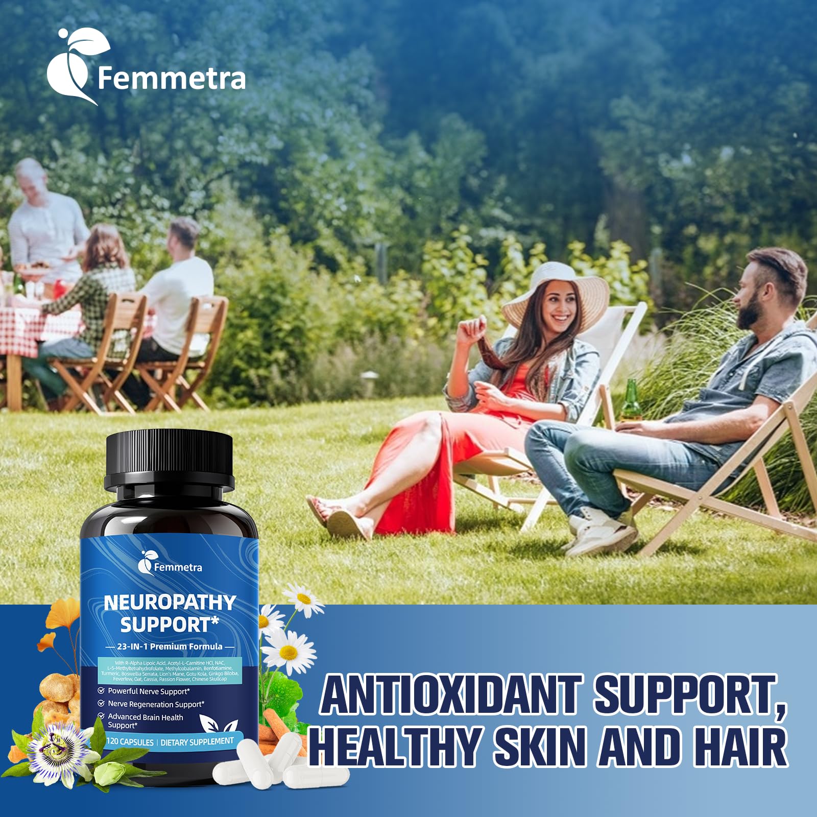 Femmetra black-pepper-enhanced absorption capsules boosting nutrient uptake