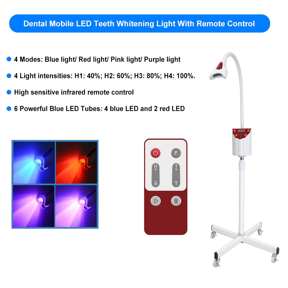Fencia teeth whitening remote control for convenient sessions.