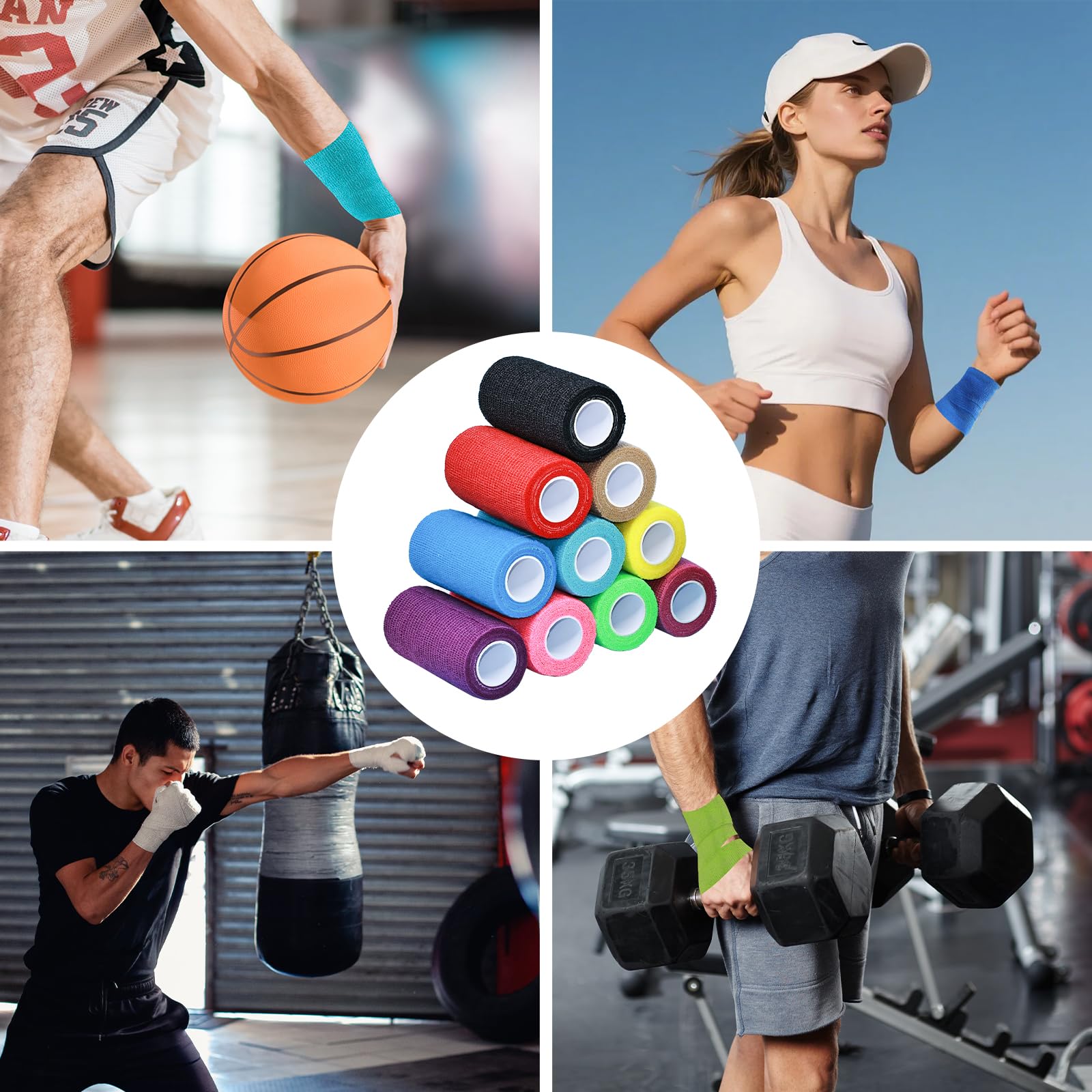 Fenhupe cohesive wrap supports active lifestyles with reliable wrap during workouts.