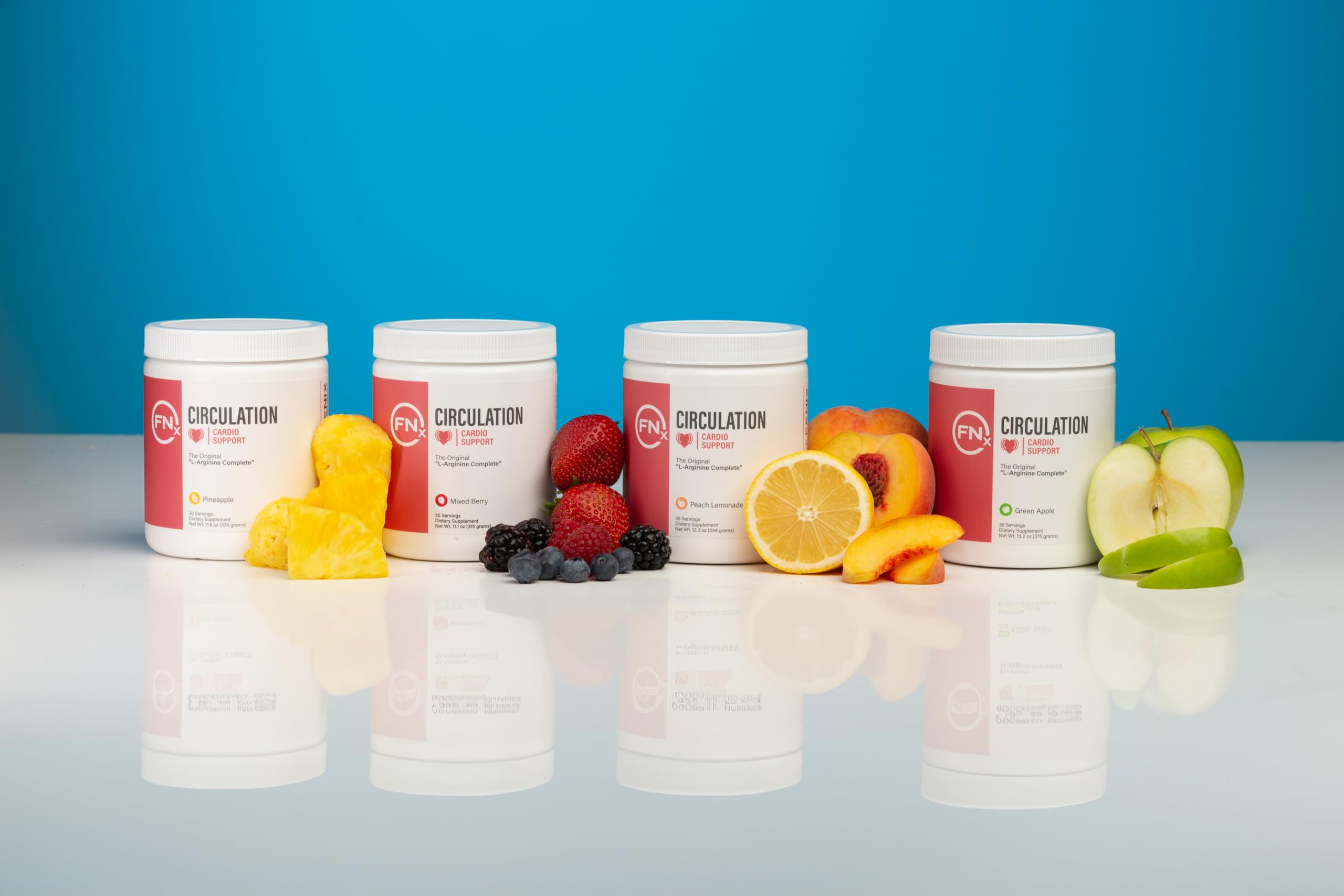 Fenix Nutrition Arginine Complete bottle with essential nutrients for overall wellness.