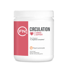 Fenix Nutrition Arginine Complete Peach Lemonade bottle ready to energize your day