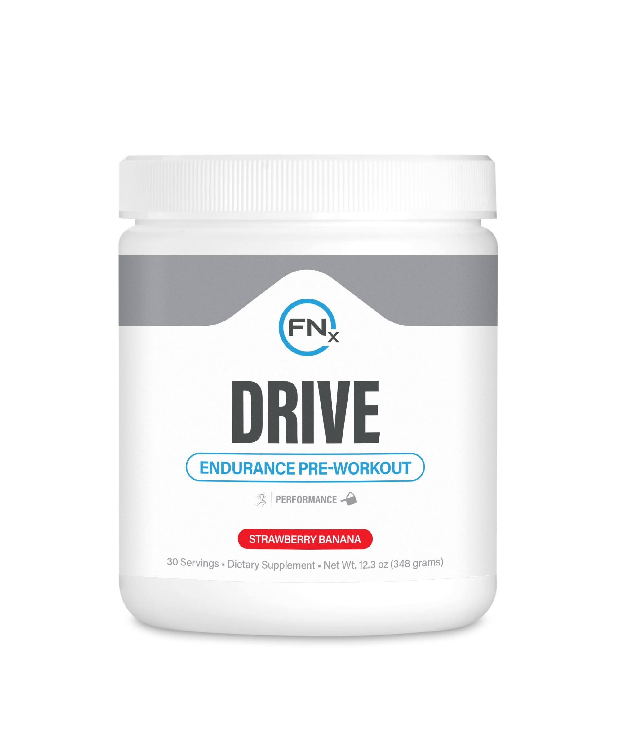 Fenix Nutrition Drive Endurance front label shows sustained energy potential for workouts.