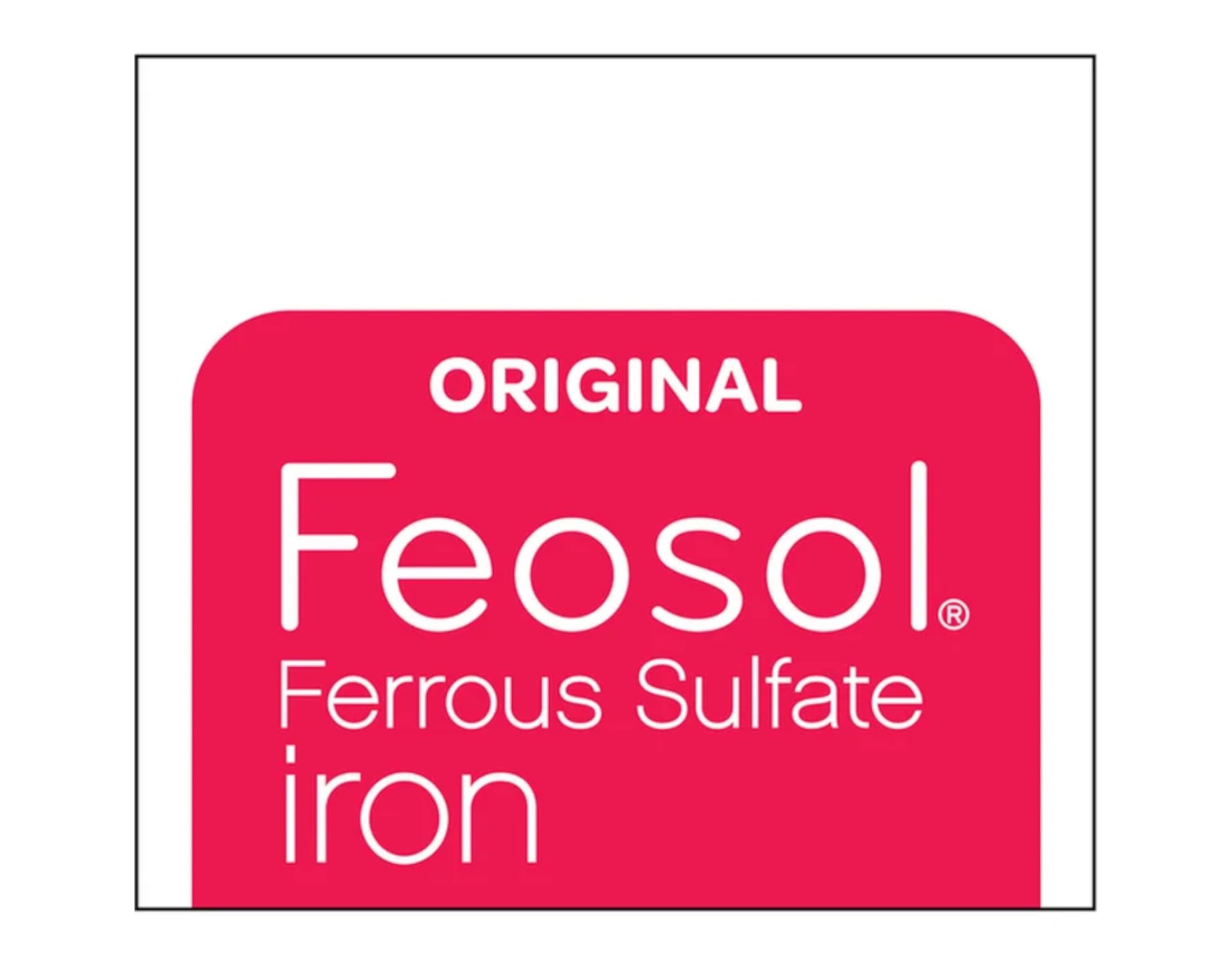 Three Feosol Original bottles illustrating convenient three pack