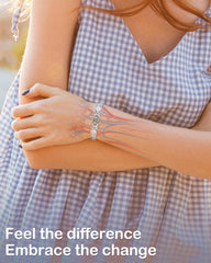 Feraco 99.99% pure copper bracelet for hypoallergenic comfort