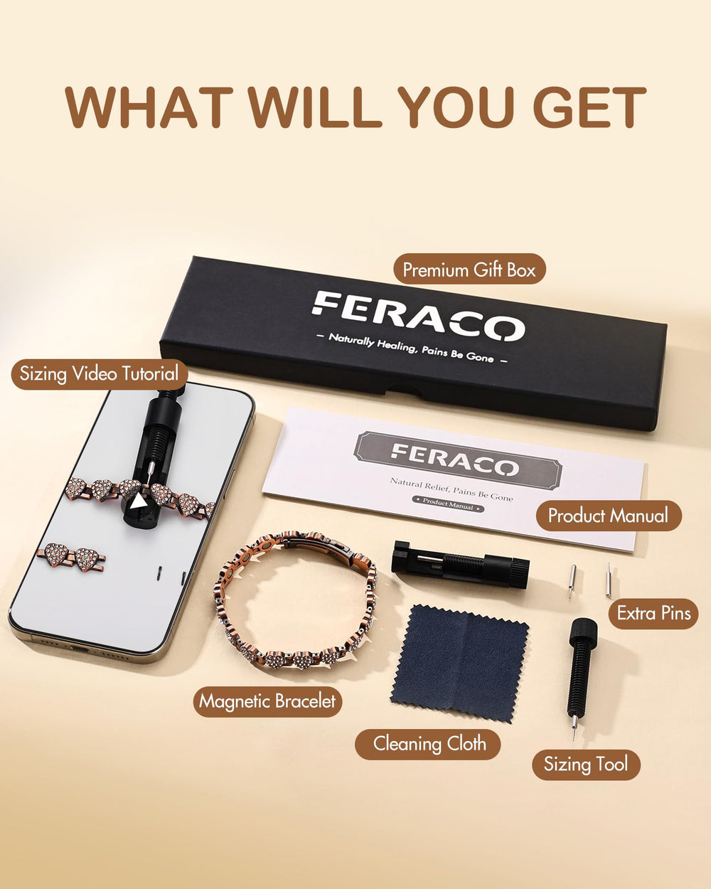 Feraco close-up shows polished finish and fine details.