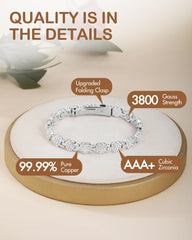 Feraco bracelet highlighting 3800 gauss magnets for strong magnetic performance