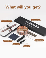 Feraco brand logo detail signifies quality craftsmanship