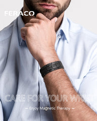 Feraco Tyre-pattern detail enhances fashion-forward look