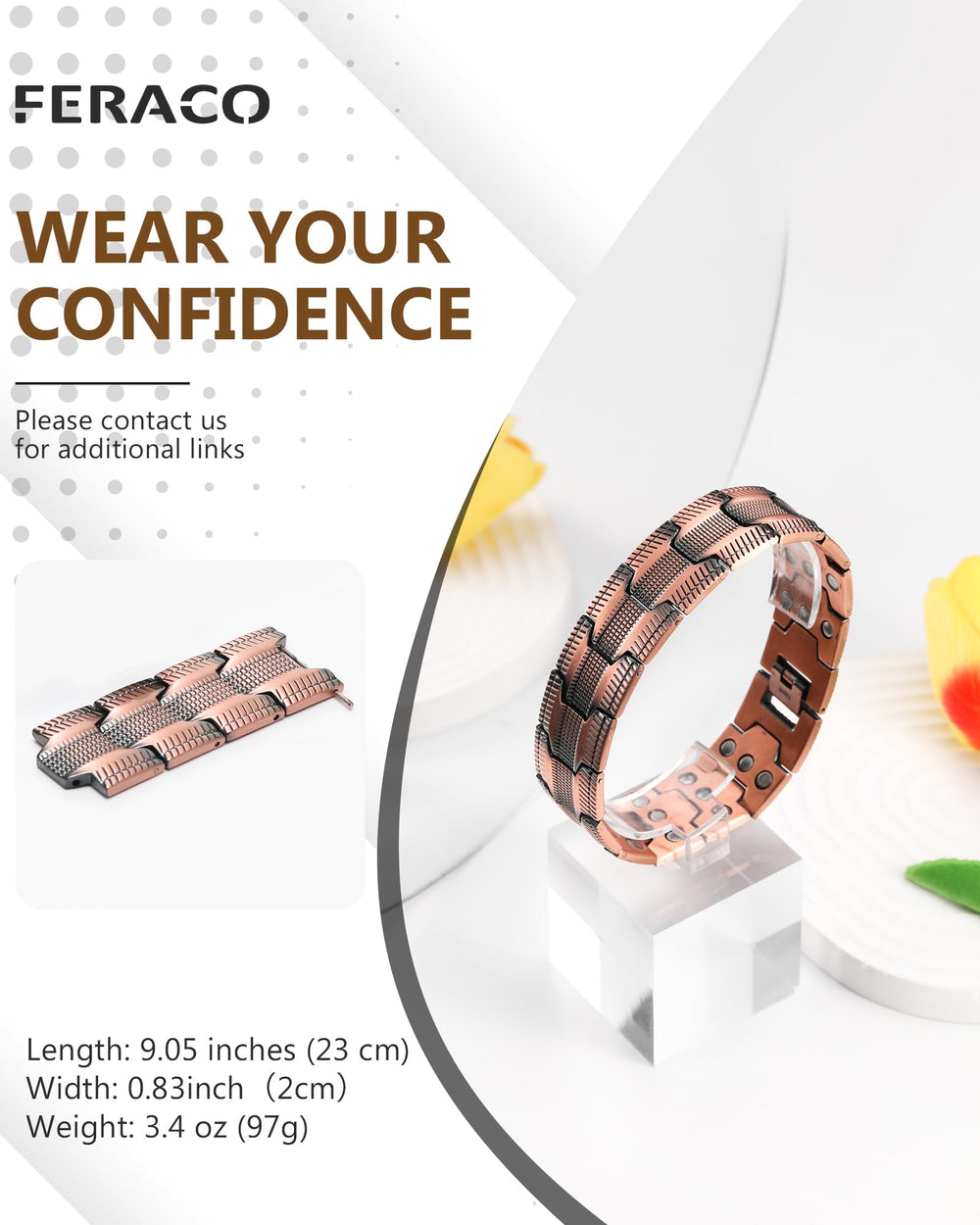 Feraco packaging is elegant and gift-ready for special occasions