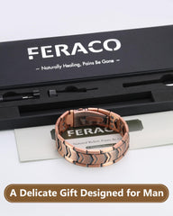 Premium copper finish resists scratches for lasting shine