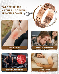 Feraco copper finish close-up demonstrates oxidation-resistant surface for long-lasting wear.