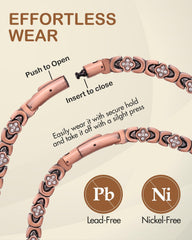 Feraco cubic zirconia sparkle detail enhances everyday elegance