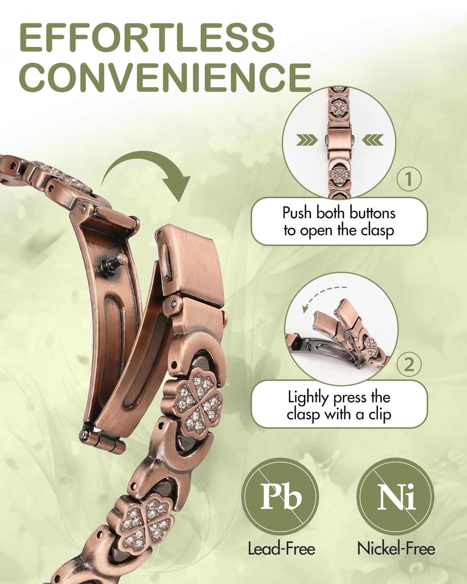 Feraco Daily-Wear Bracelet suitable for work or events.