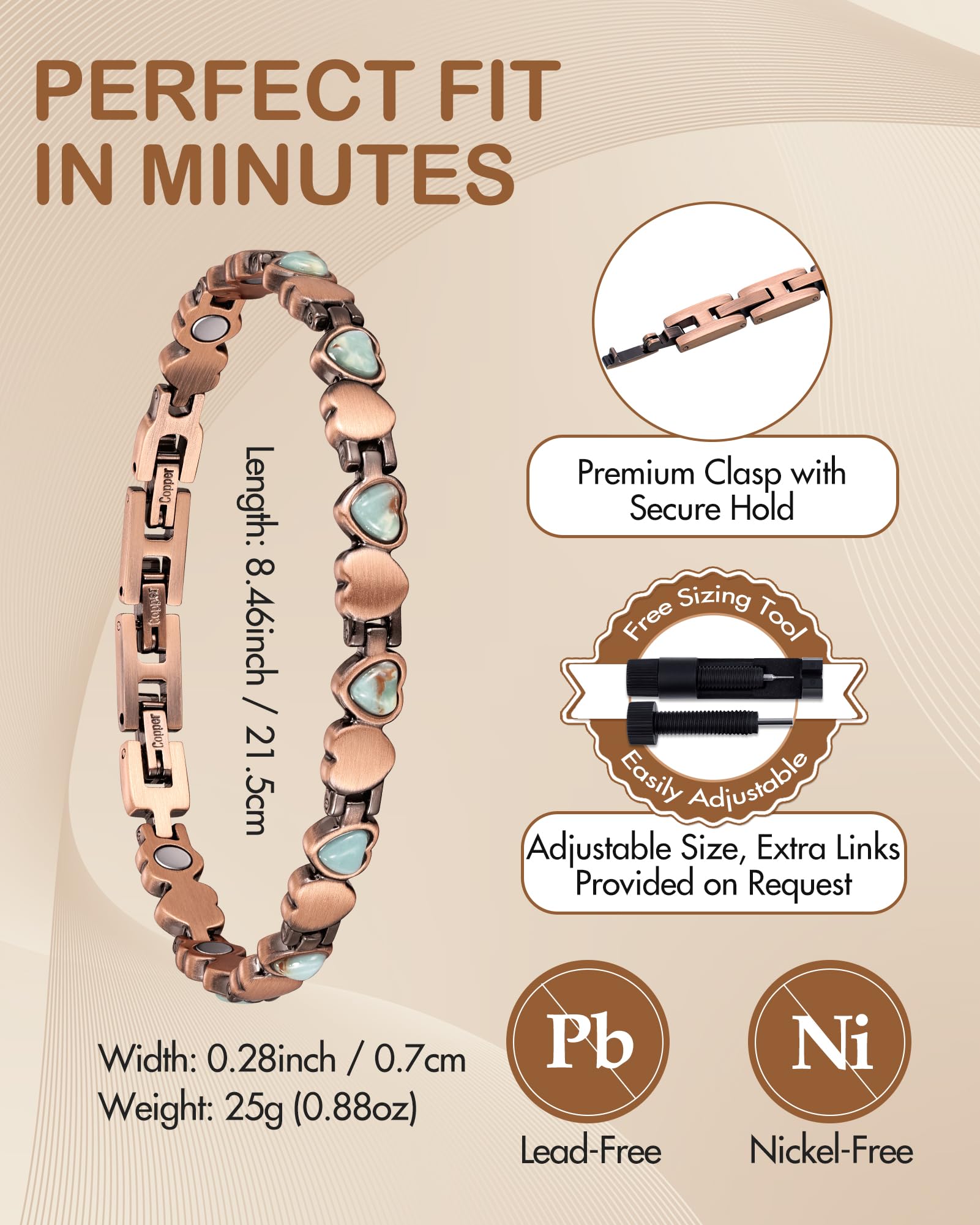 Feraco durable design blends style with lasting everyday use.