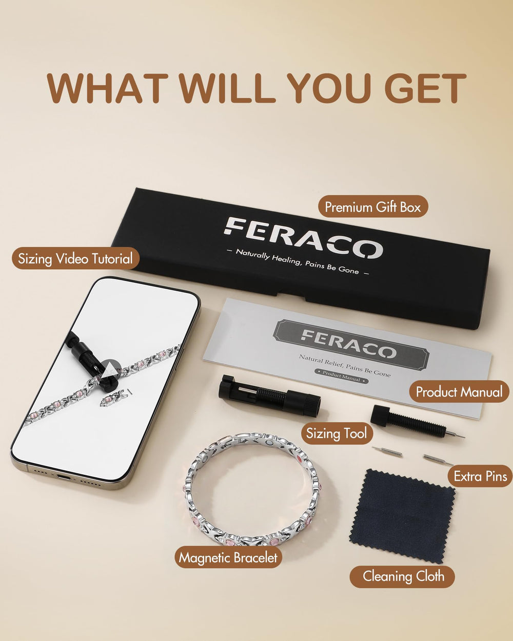 Feraco four-in-one element design blends balance and craftsmanship.