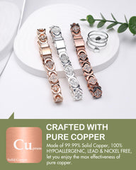 Feraco magnetic bracelet featuring neodymium magnets for everyday wear
