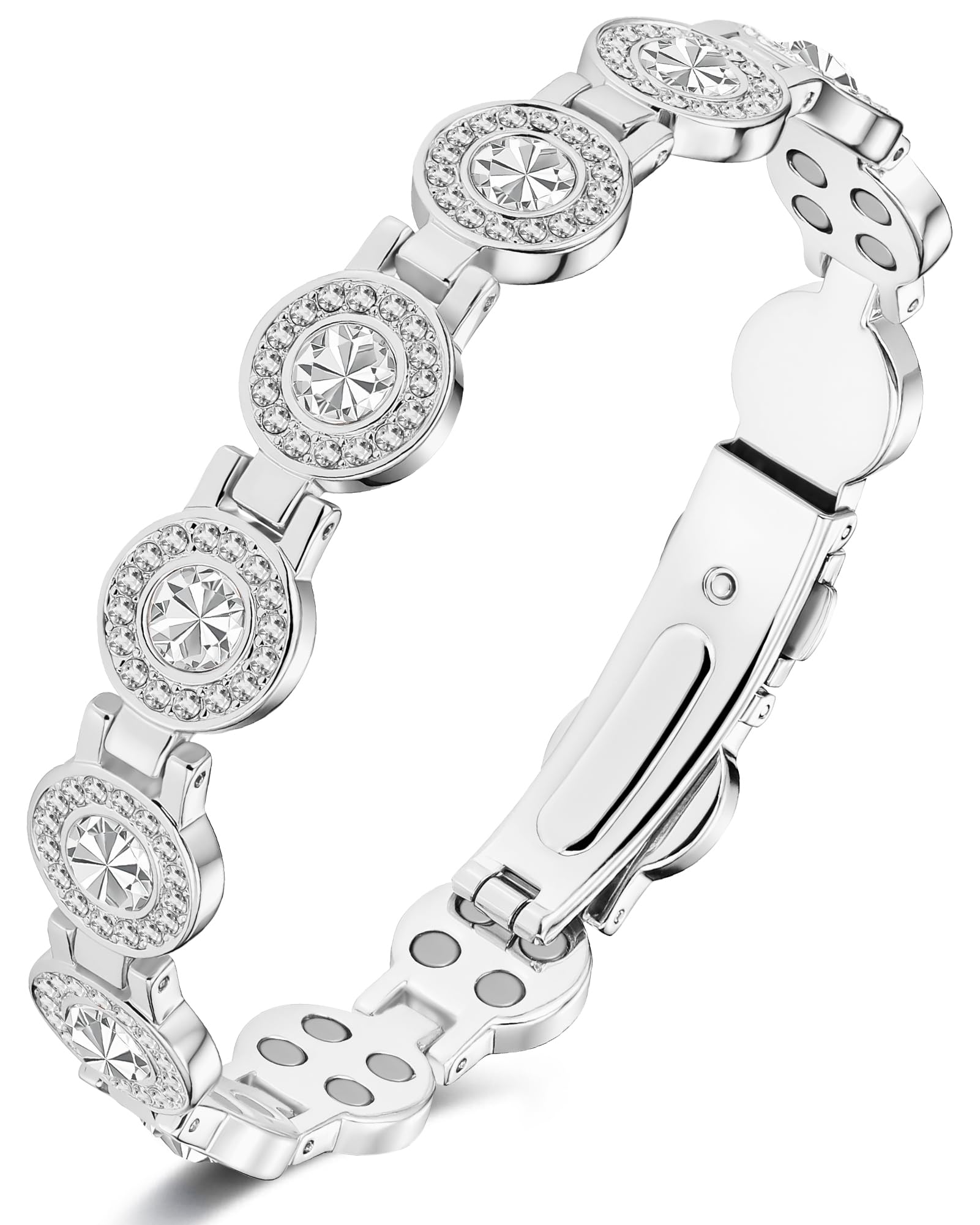 Feraco Pure Copper Bracelet women front view showing refined craftsmanship