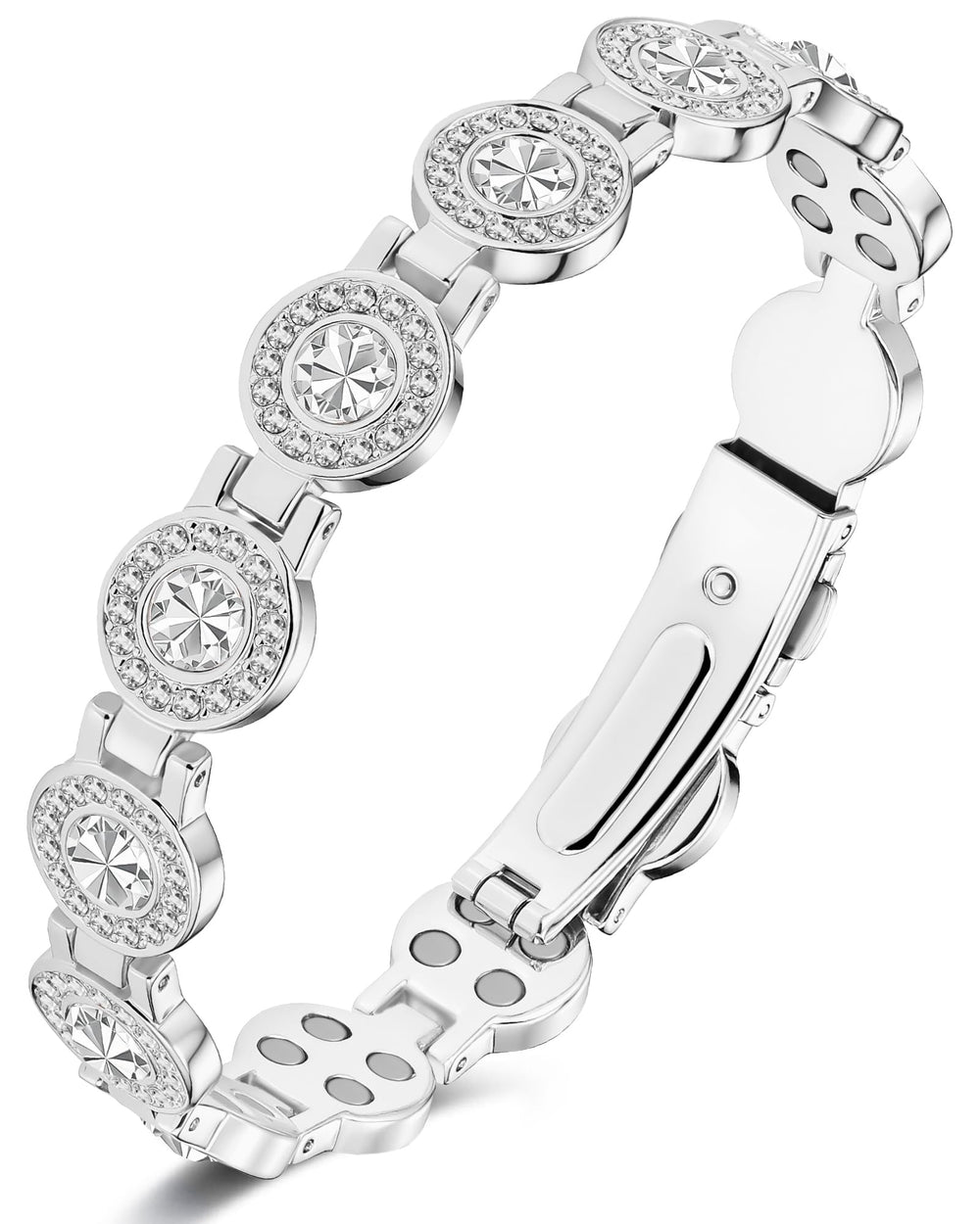 Feraco Pure Copper Bracelet women front view showing refined craftsmanship