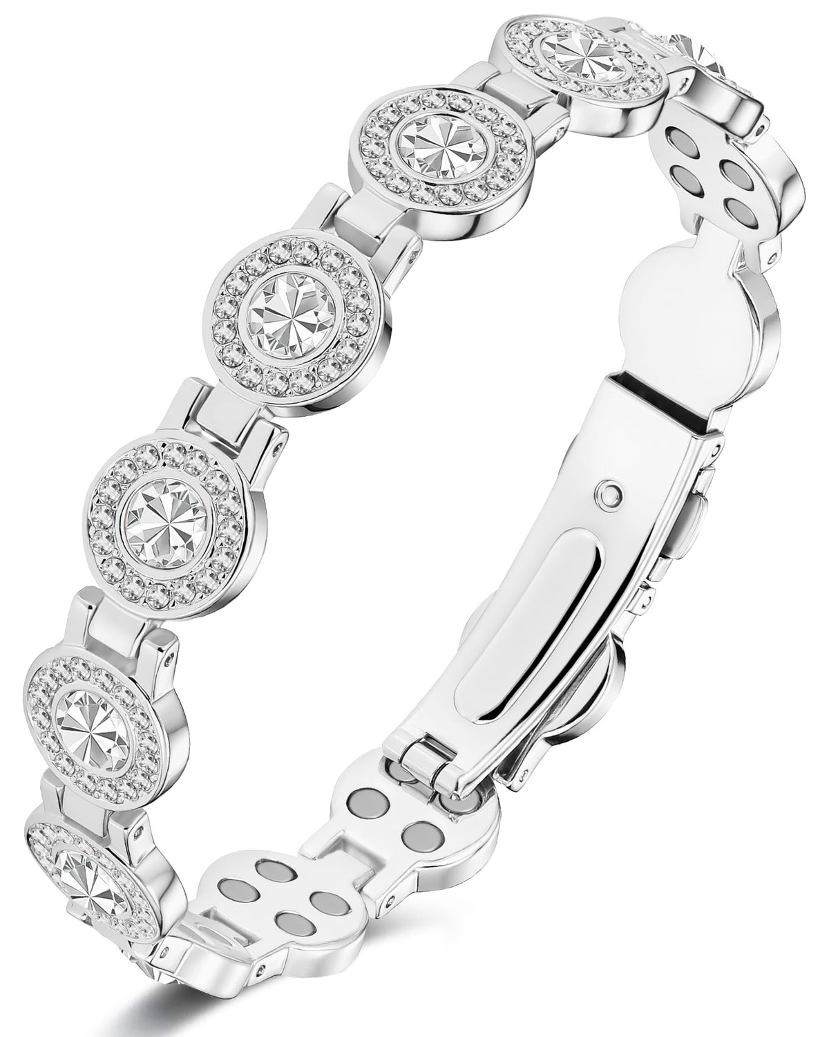 Feraco Pure Copper Bracelet women front view showing refined craftsmanship