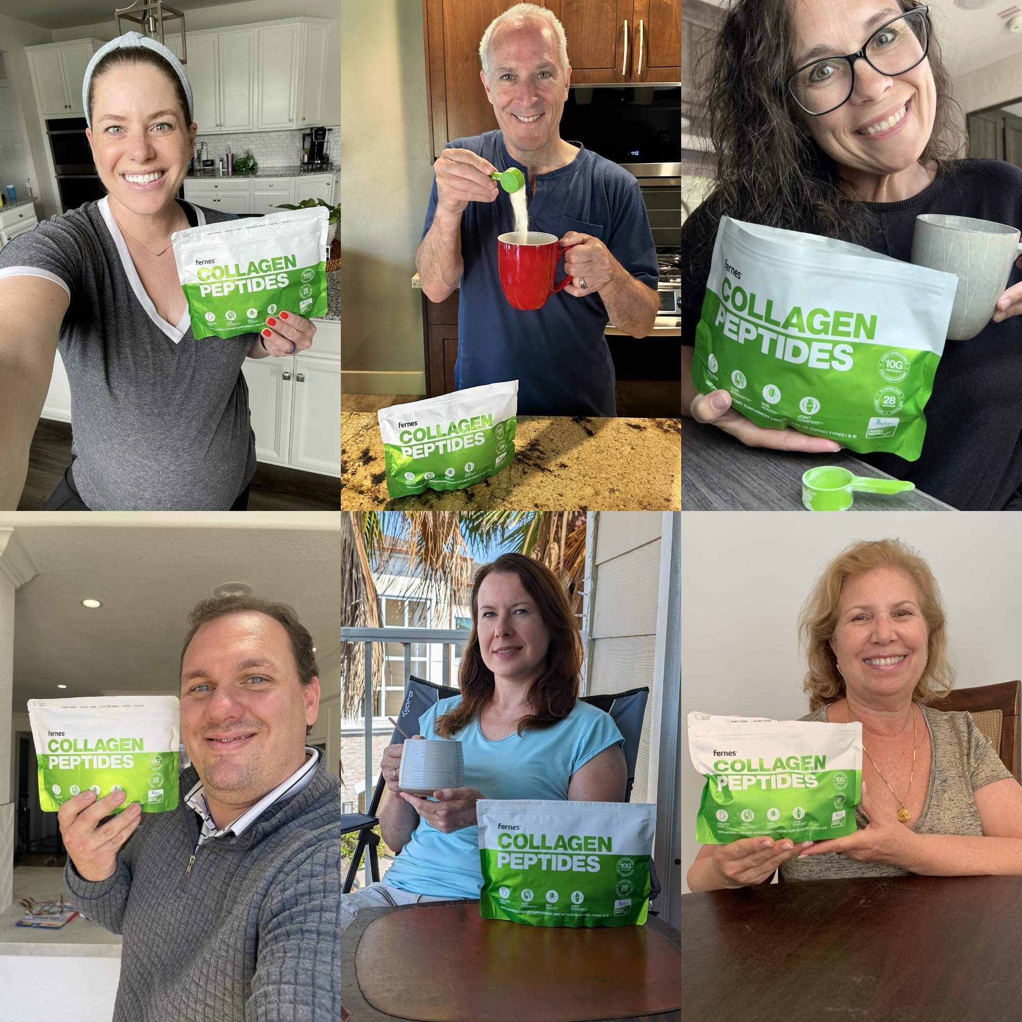 Fernes collagen powder no-flavor appeals to keto and paleo diets.