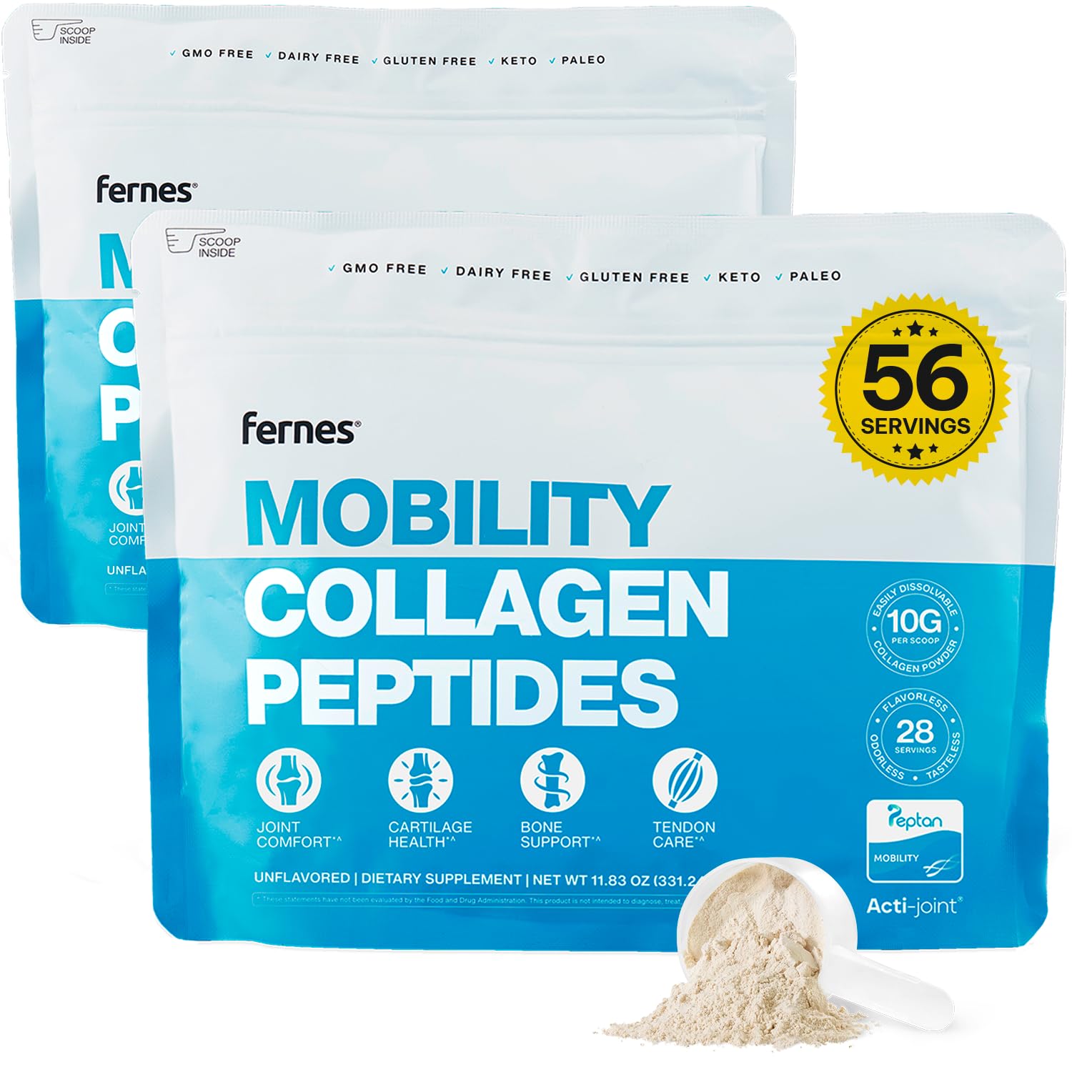 Fernes Mobility tub front for convenient daily joint support.