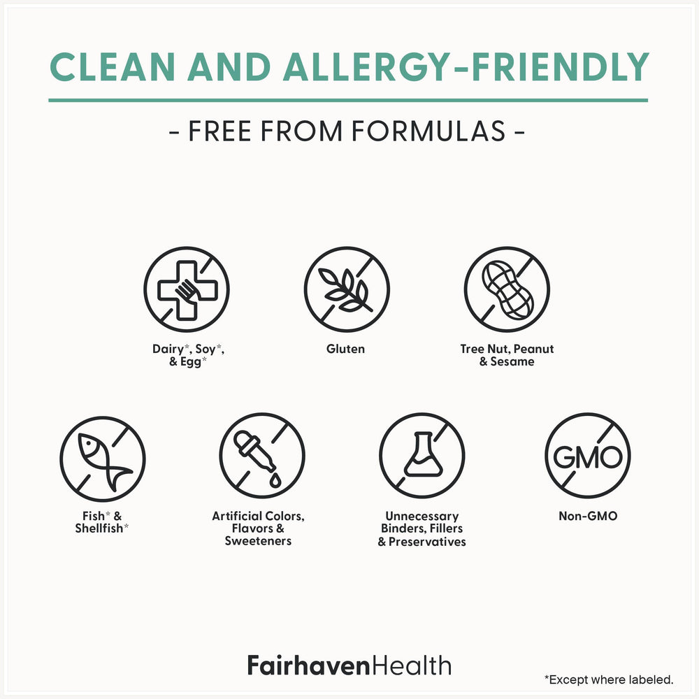 FertilAid for Women label detail featuring iron and iodine nutrients
