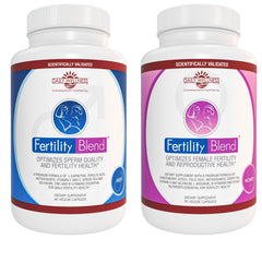 Fertility Blend Women bottle for daily fertility support for couples