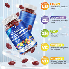 FIDERNIC blue-light protection concept beside softgels highlights digital comfort.