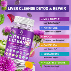FIDERNIC Liver Cleanse piperine boosts absorption for efficacy