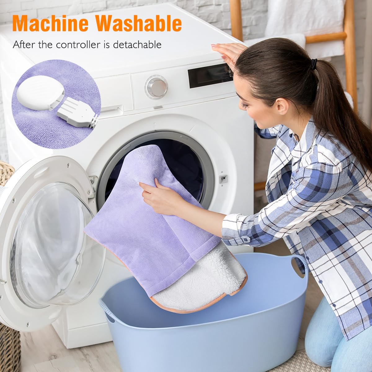 FIGERM Foot Warmer Electric purple packaging and product color