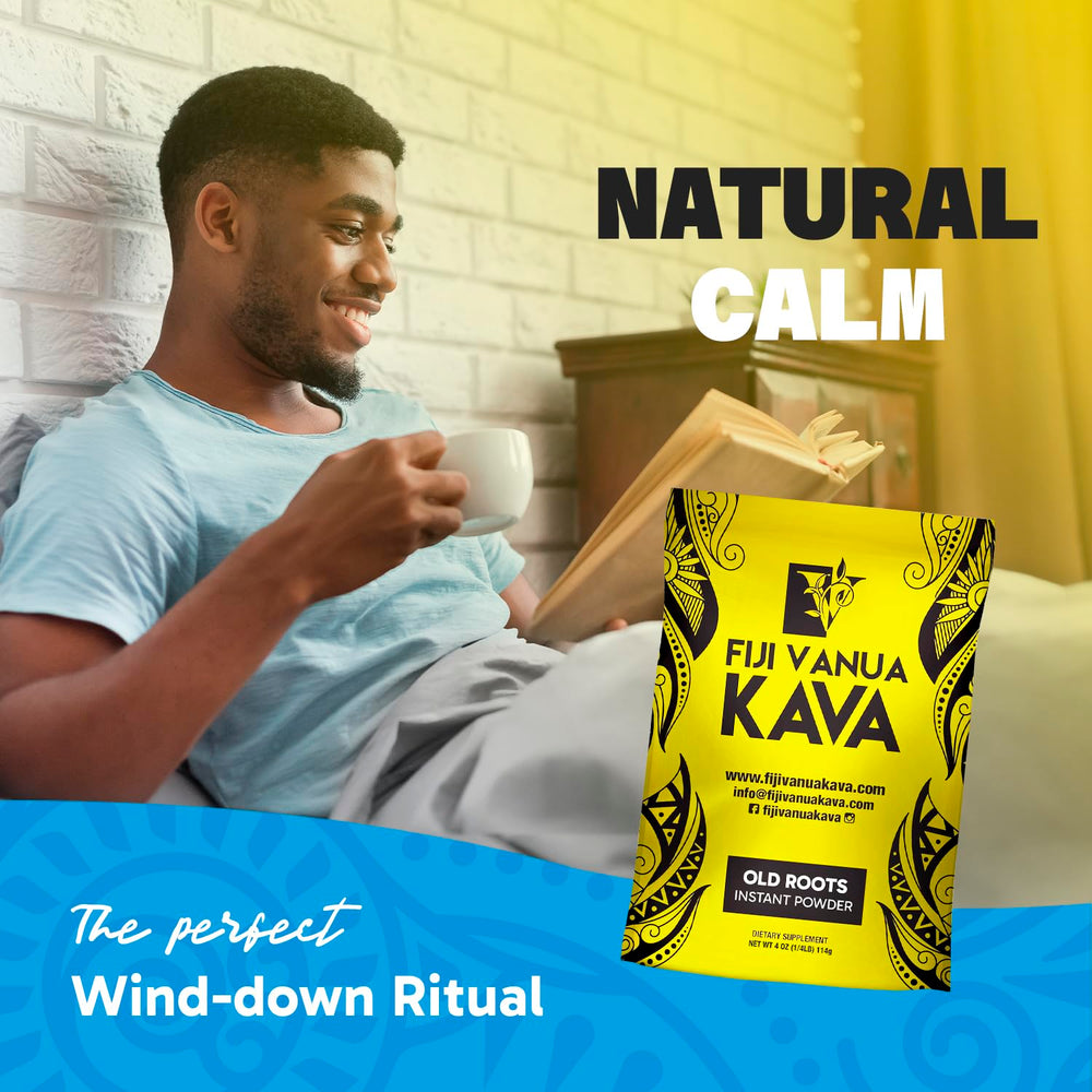 Earthy aroma and mild peppery notes in Fiji Vanua Kava serving.