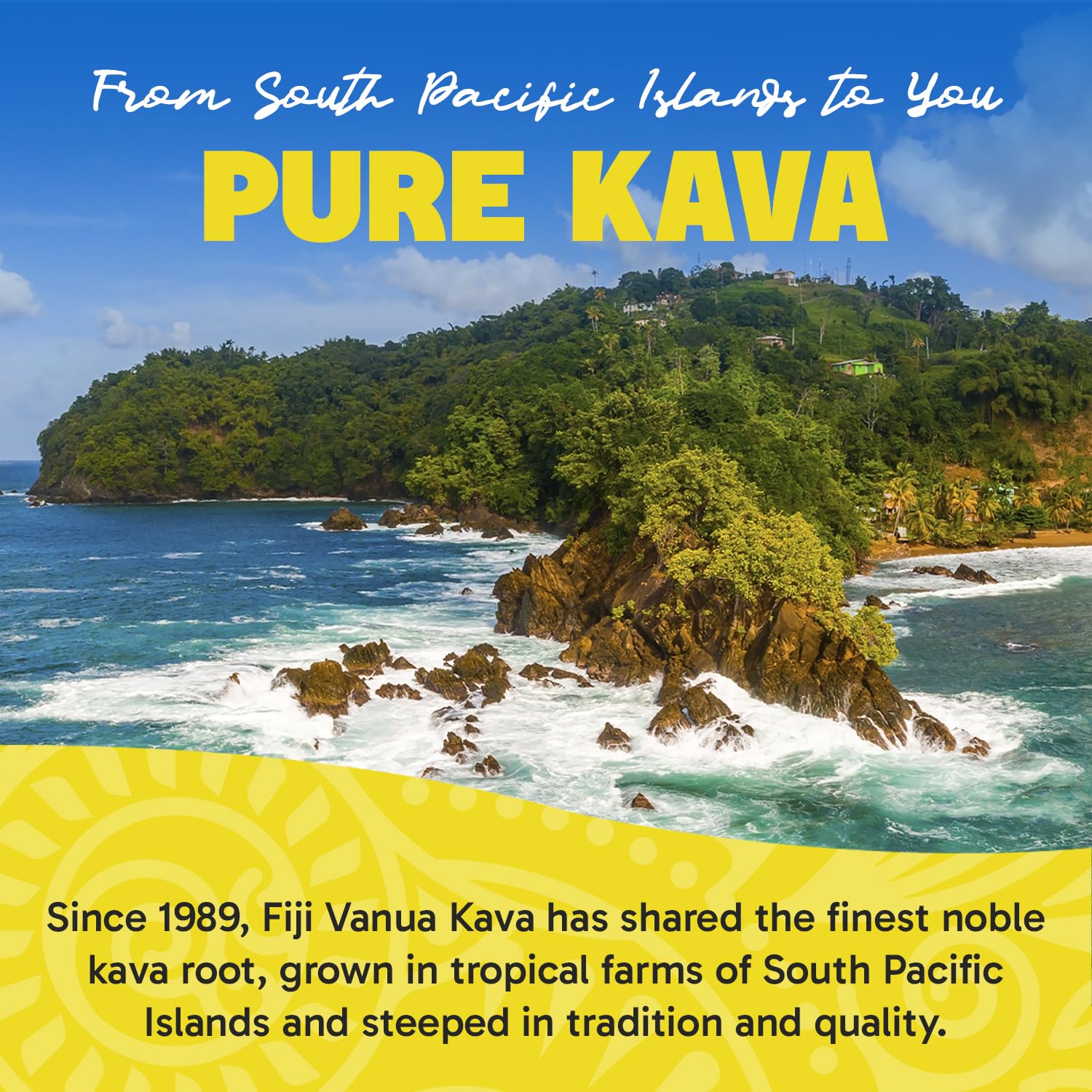 Evening ritual with Fiji Vanua Kava for relaxation