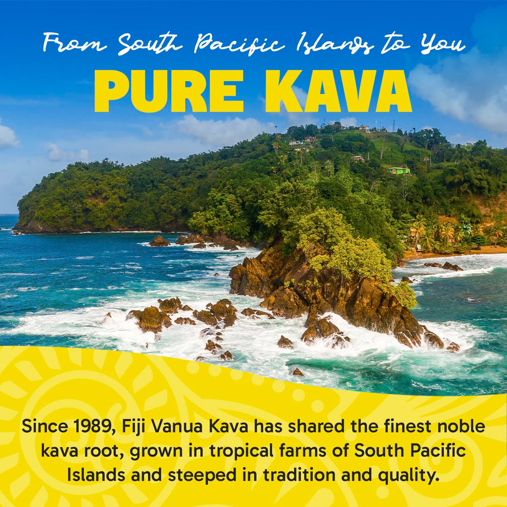 Evening ritual with Fiji Vanua Kava for relaxation