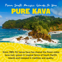 Evening ritual with Fiji Vanua Kava for relaxation