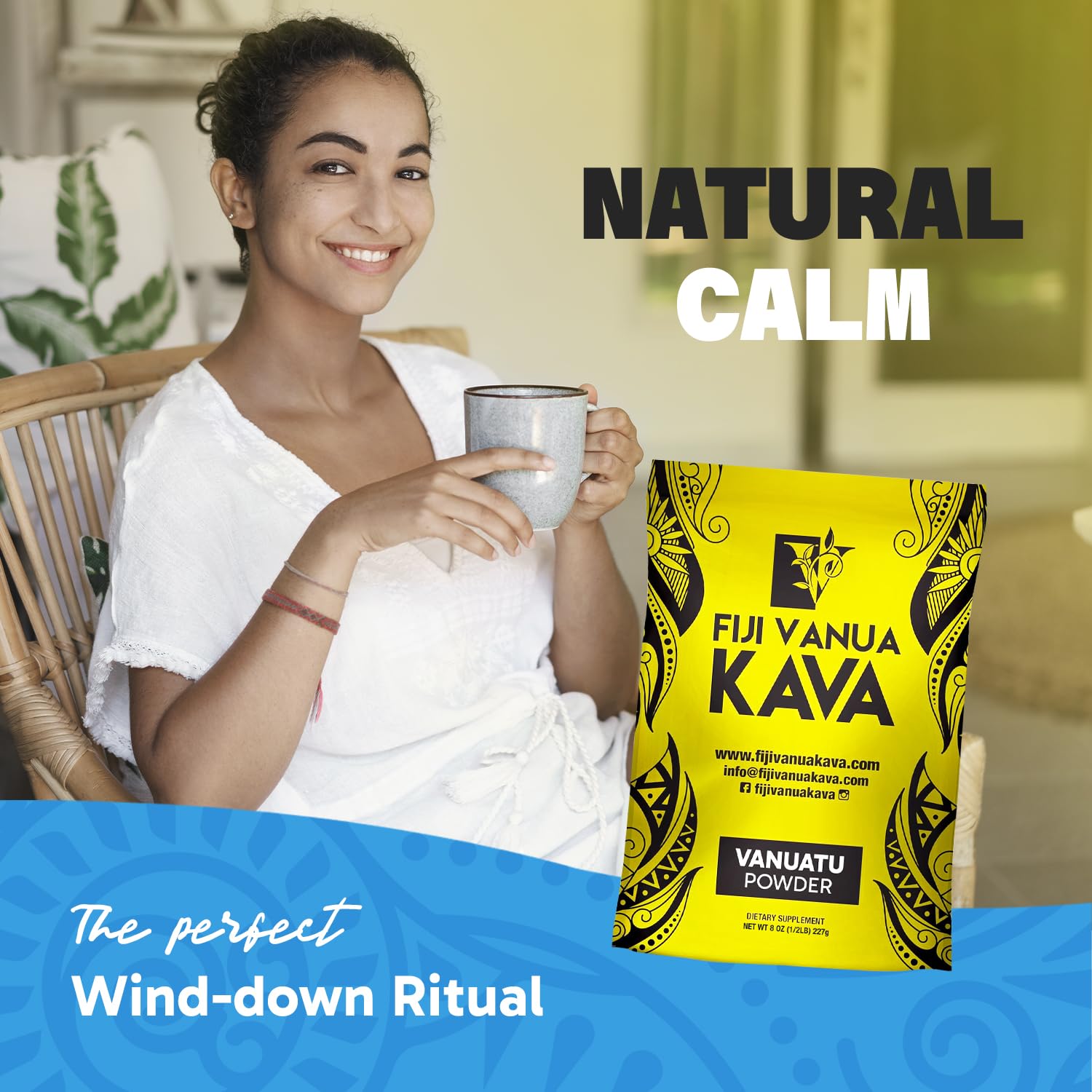 Sun-dried process preserves potency in Fiji Vanua Kava Vanuatu noble kava
