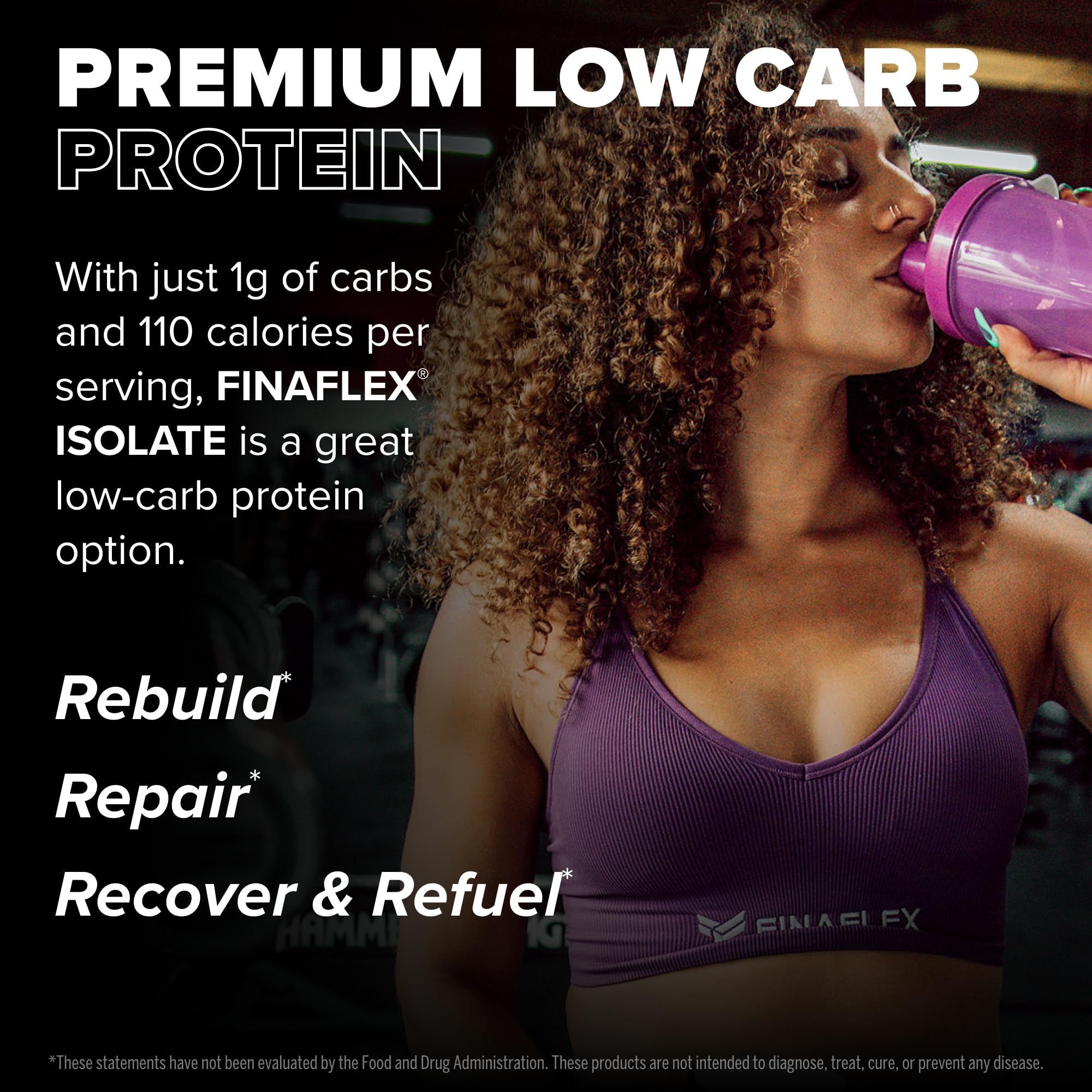 FINAFLEX ISOLATE Vanilla oatmeal bowl for creamy, low-carb breakfast