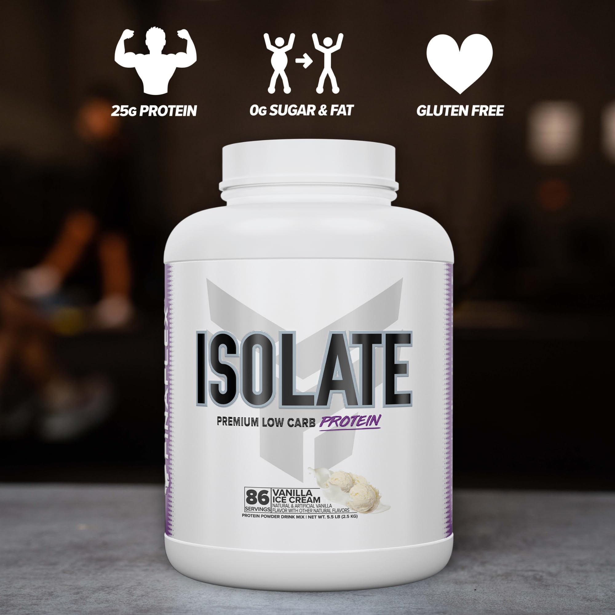 FINAFLEX ISOLATE Vanilla pudding for a creamy dessert