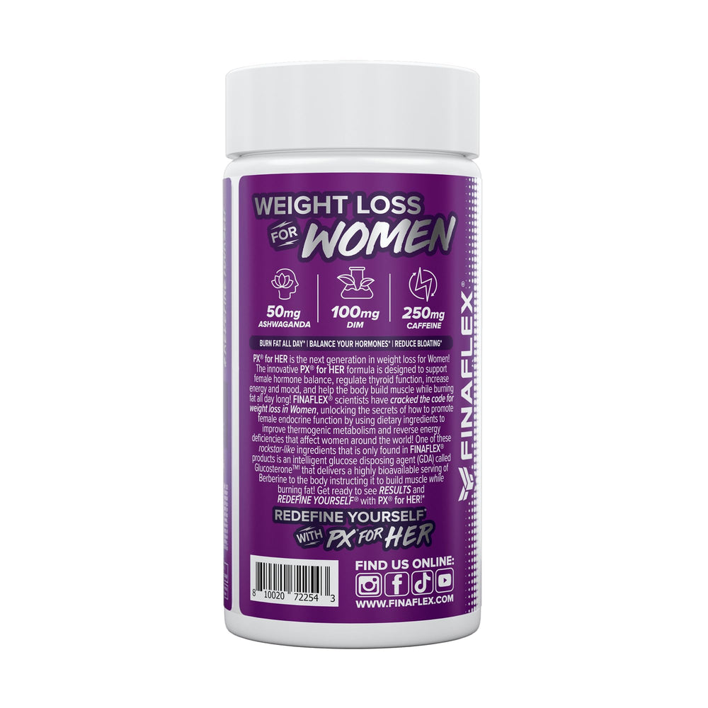 FINAFLEX PX for Her endurance image highlighting dopamine-oriented performance during training