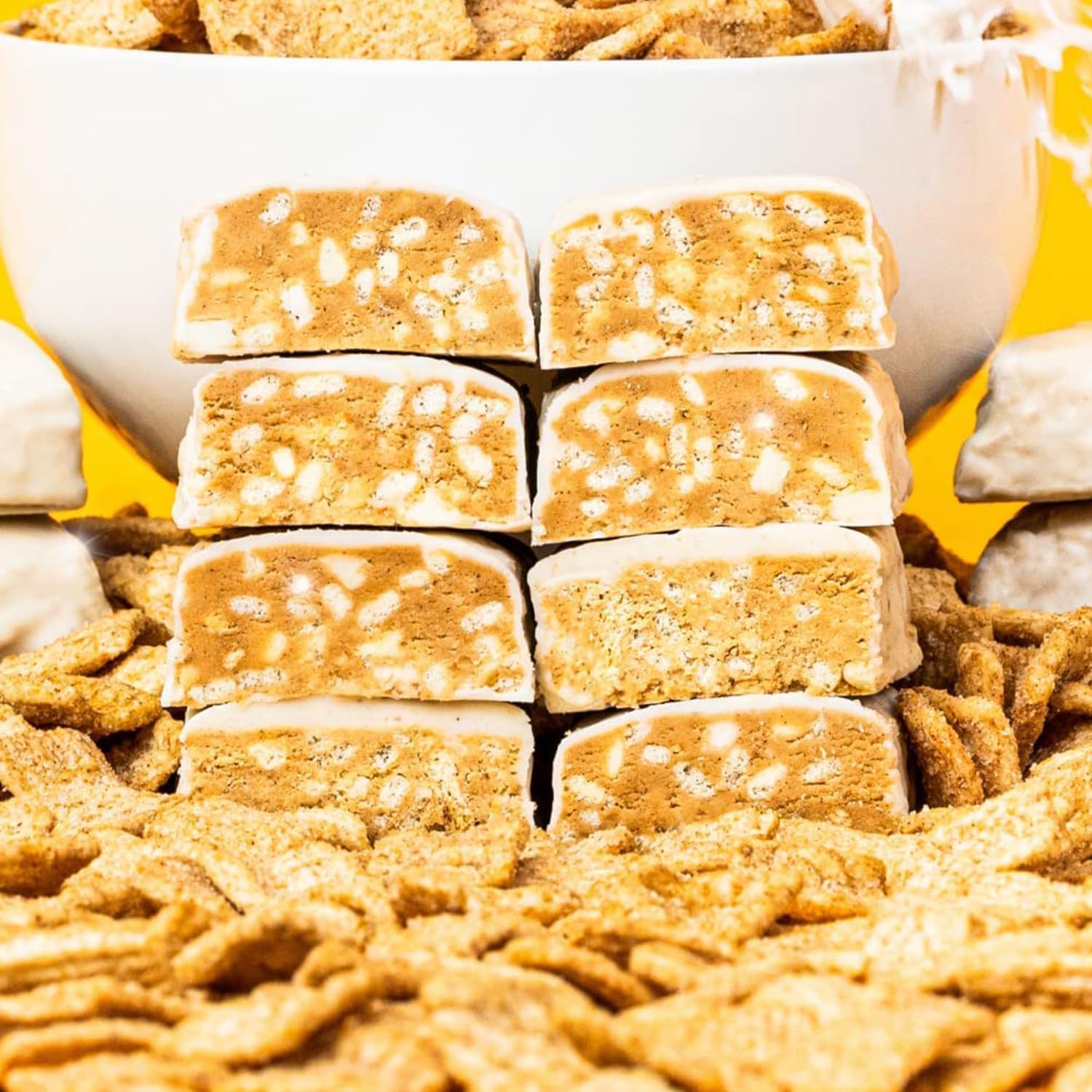 Final Boss Anabar 20g protein per bar nutrition panel close-up.