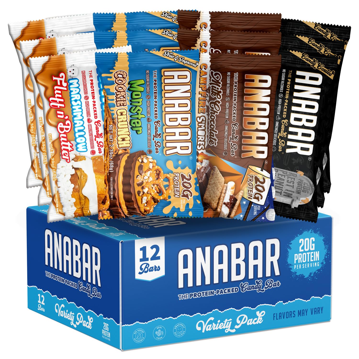 Final Boss Anabar packaging highlights convenient, protein-packed snacking for on-the-go athletes.
