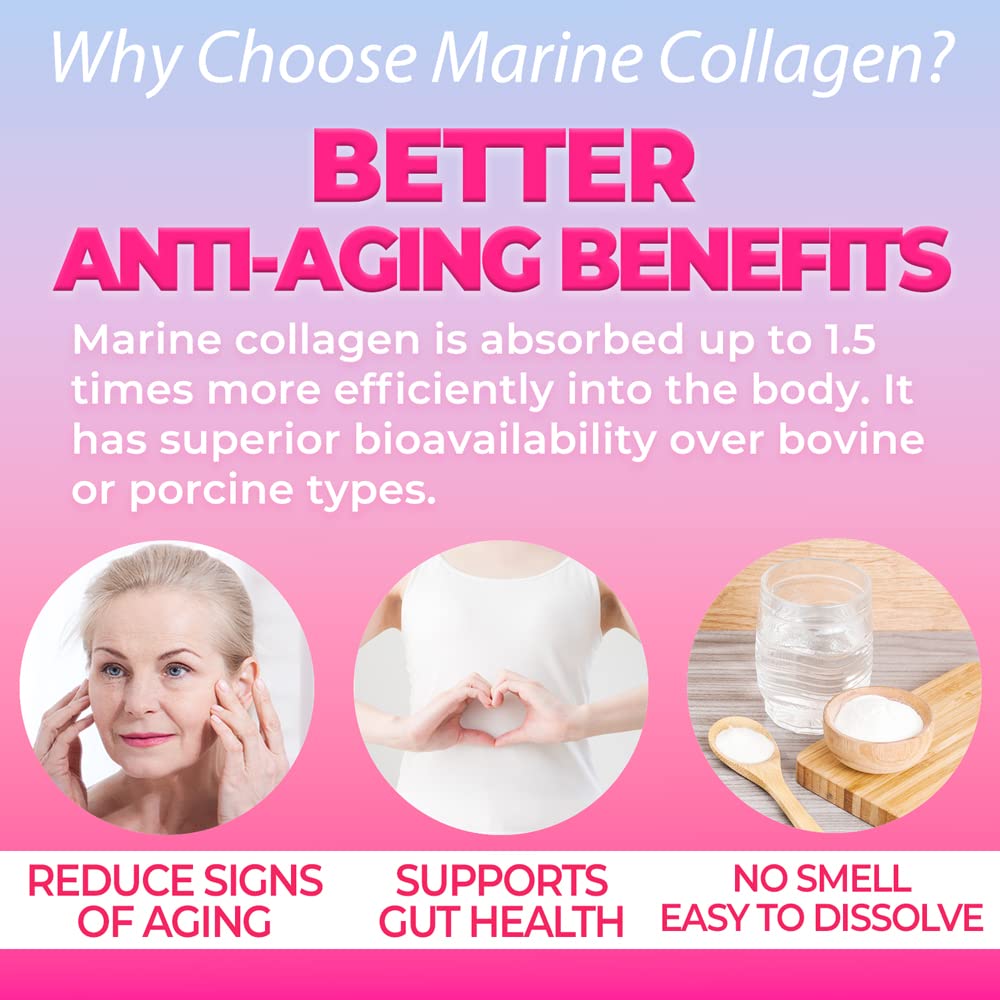 Collagen blended into tea or smoothie for easy daily routine