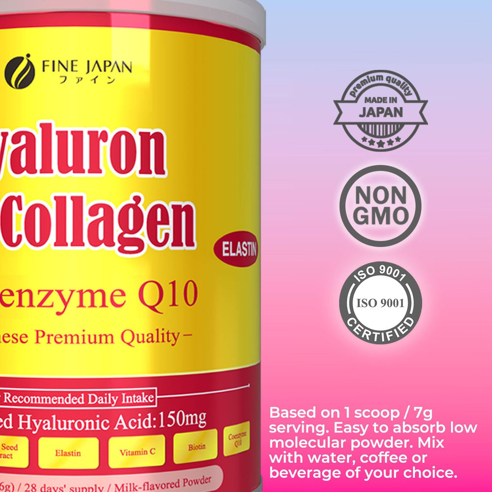 Label highlights hyaluronic acid and CoQ10 benefits