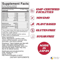 FINE JAPAN Nattokinase vitamin blend illustration for daily micronutrients