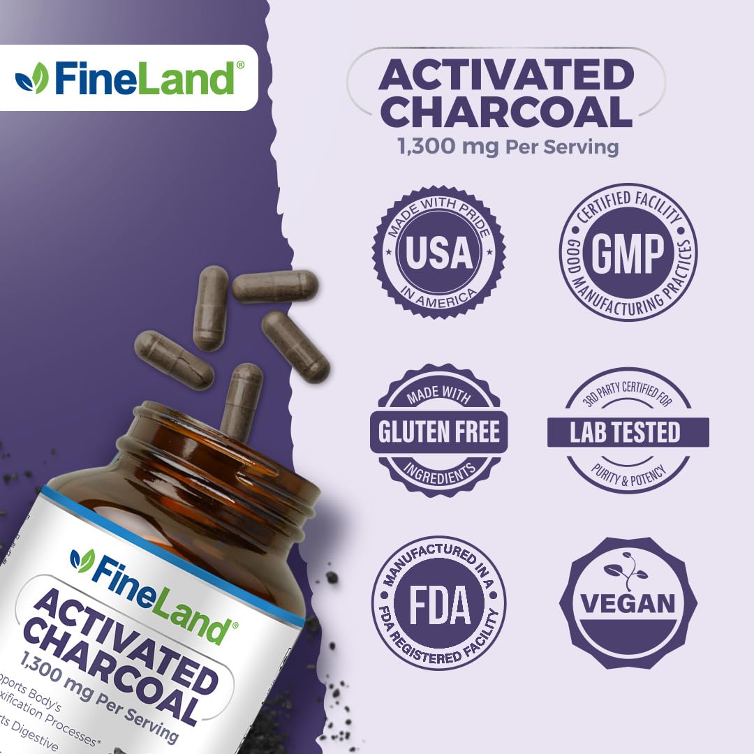 Generous 120-vegan pills bottle supports a four-month supply for regular detox.