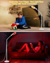 Finezeal height-adjustable segments adapt to desks, bedsides, and reading corners.