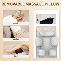 FIRRLUCO detachable neck massager offers focused neck and shoulder kneading