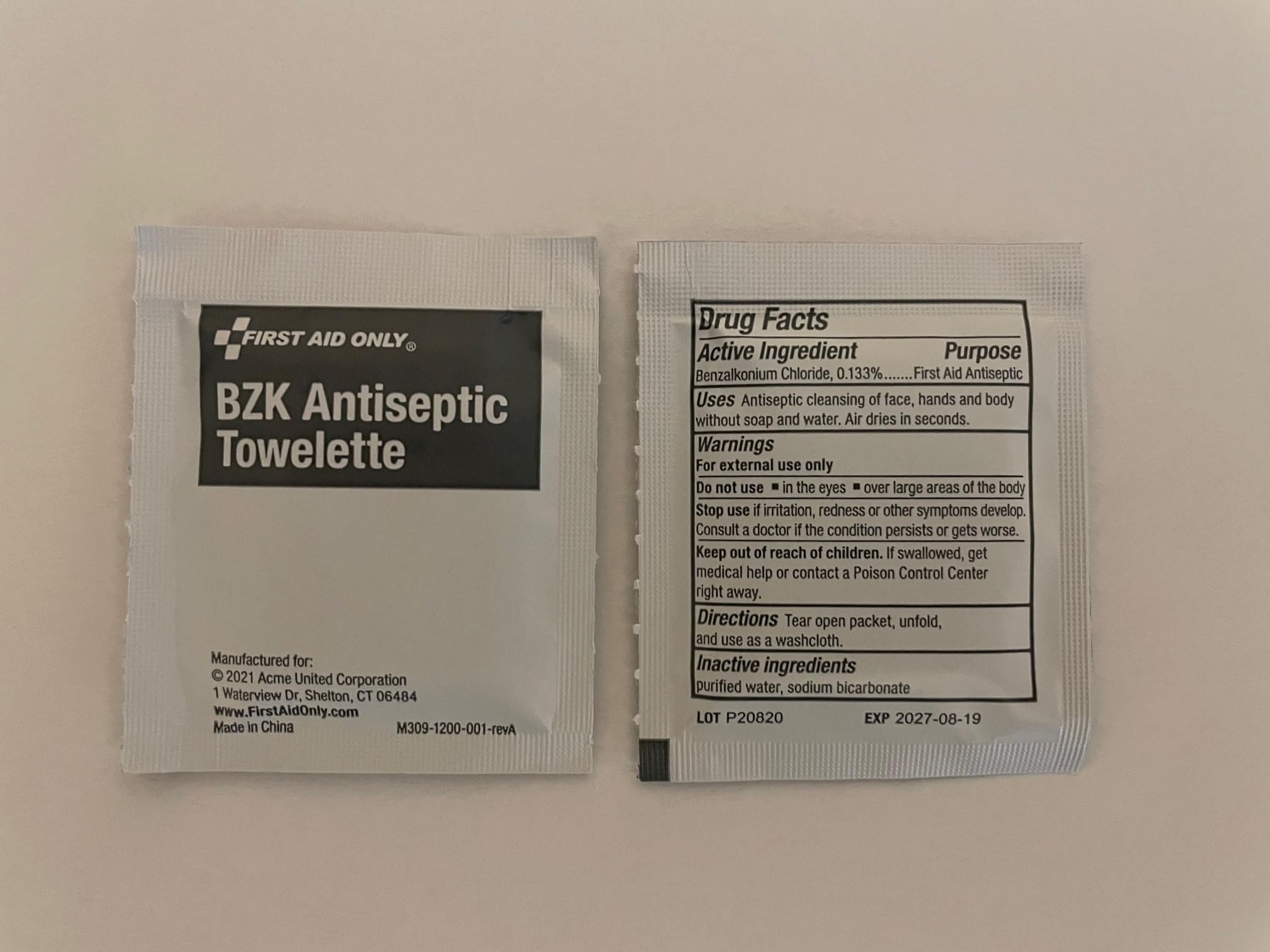 First Aid Only 106-piece refill pack dressings provide flexible coverage