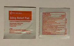 First Aid Only 106-piece refill pack instruction card for proper use
