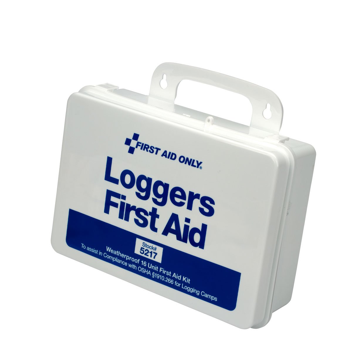 First Aid Only 5217 weatherproof case keeps essentials secure on job sites.